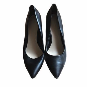 EUC NINE WEST SHOES PUMPS BLACK SIZE 9